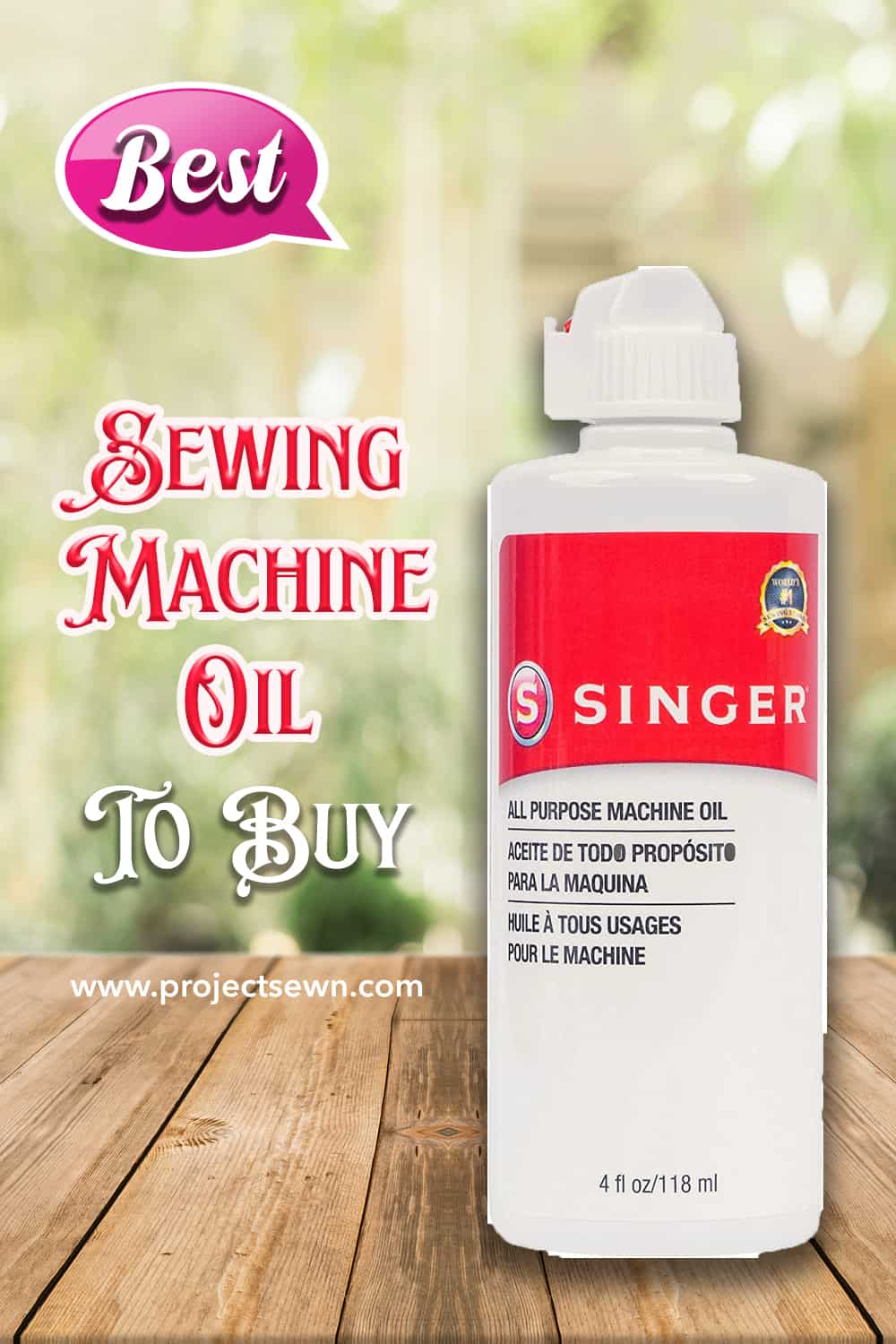 Best Sewing Machine Oil